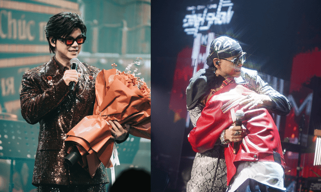 Phan Đinh Tùng đón tuổi 50 ở Hà Nội, tặng NSND Tự Long nhẫn kim cương