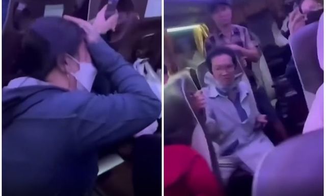 Xe khách rượt đuổi ô tô tải trên cao tốc, hành khách hoảng sợ van xin xuống xe: Bức xúc nguyên nhân