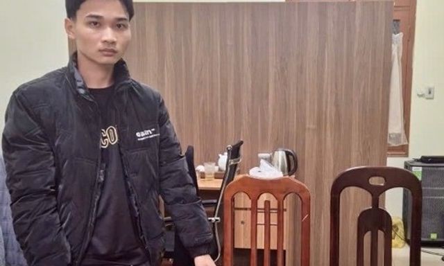 Bắt giữ Vũ Xuân Trường SN 2004 trong nhà nghỉ