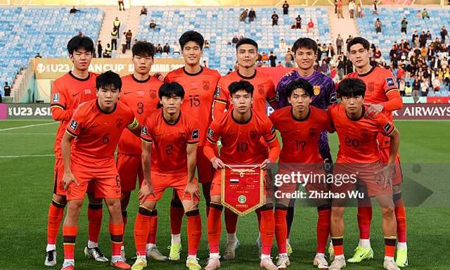 U23 Trung Quốc dễ bị loại sớm khỏi giải châu Á?