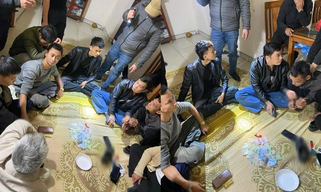 Phú Thọ: Bắt 9 đối tượng trong một gian bếp