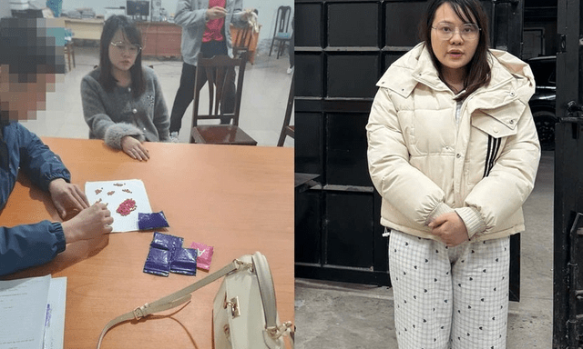 Khám xét nơi ở, bắt giữ khẩn cấp Hoàng Thị Hiền SN 1990