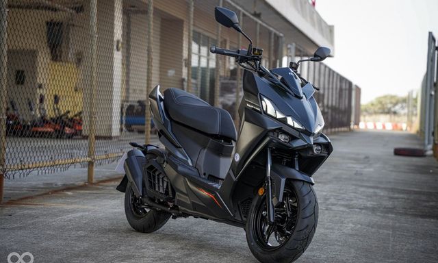 Những công nghệ trên xe tay ga SYM 158 cc mà người dùng Honda, Yamaha 