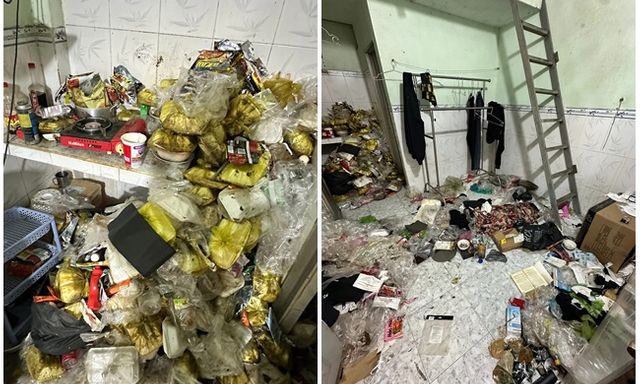 Danh tính thanh niên biến phòng trọ thành núi rác kinh hoàng, đã mất liên lạc hơn 2 tháng