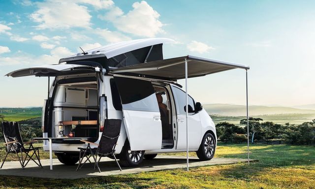 Hyundai ra mắt “nhà di động” chạy điện, tự sạc bằng năng lượng mặt trời
