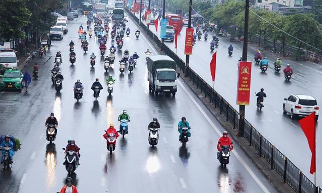 Miền Bắc còn mưa rét 