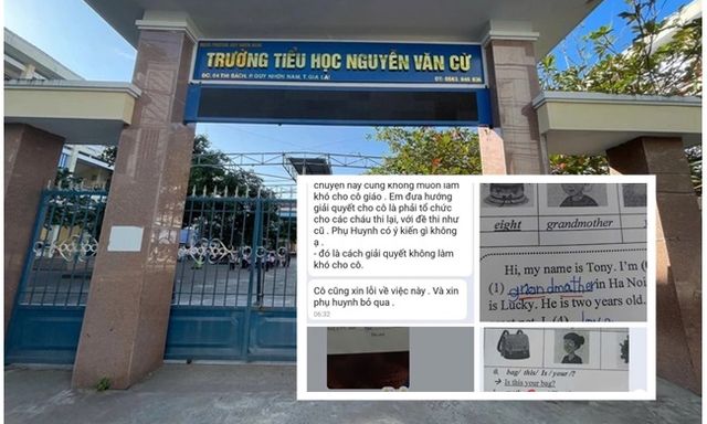 Giáo viên bị tố sửa bài thi, “dìm” điểm hàng loạt học sinh: Sợ điểm cao khiến các em chủ quan