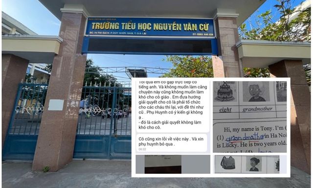 Giáo viên sửa bài thi, 