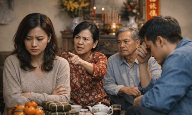Xin mùng 2 Tết về bố mẹ đẻ, mẹ chồng xỉa xói một câu khiến con dâu có quyết định dứt khoát
