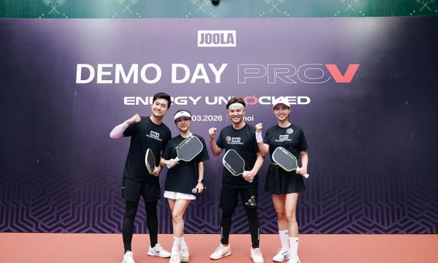 JOOLA ra mắt vợt pickleball PRO V: Giải phóng năng lượng, nâng cao chiến thắng!