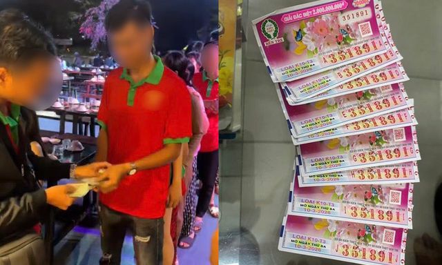 Nhân viên quán nhậu trúng số 18 tỷ đồng, hé lộ số tiền tán lộc cho chủ quán và 40 đồng nghiệp