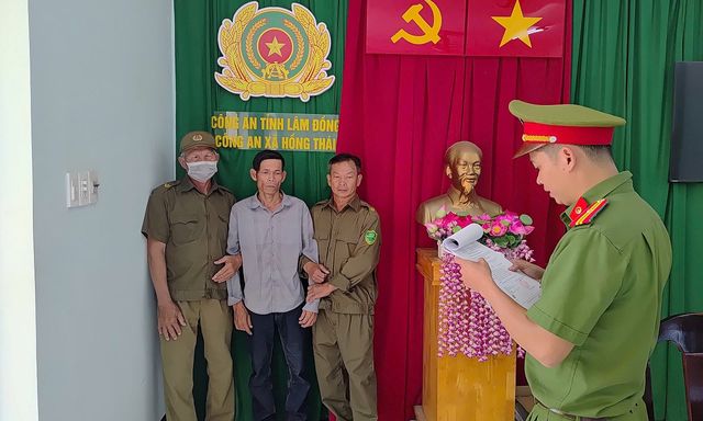 Thi hành lệnh bắt tạm giam Hắc Minh Hải sinh năm 1983