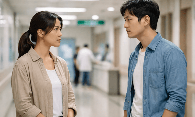 Bố chồng cấp cứu, cả nhà giận vì không thấy con dâu đâu rồi sững sờ khi nghe cuộc nói chuyện ở hành lang