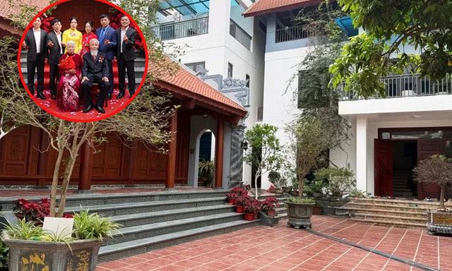 4 anh em trai xây nhà chung khuôn viên, quây quần chăm bố mẹ ngoài 80 tuổi ở Hưng Yên: Bí quyết giữ hòa khí