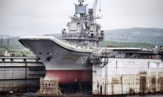 Nga để lộ hình ảnh tàu sân bay độc nhất vô nhị, số phận cuối cùng vẫn còn là ẩn số?