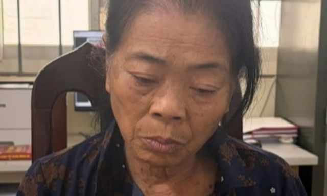 Bắt cụ bà Đinh Thị Hải sinh năm 1959