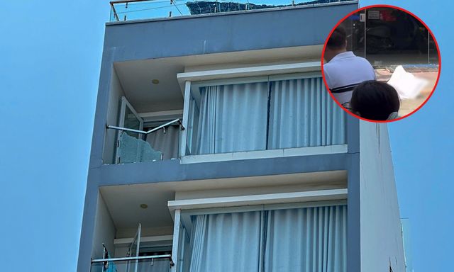 Hiện trường nam thanh niên quê Đà Nẵng nhảy từ tầng 7 xuống đất, thoát chết hy hữu