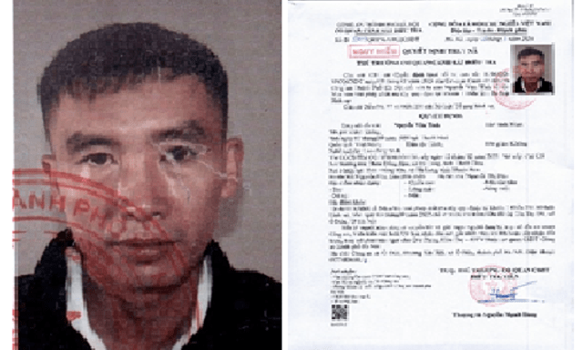 Truy nã Nguyễn Văn Tình SN 1989