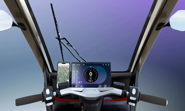 Xe máy điện to cỡ Honda SH, nhiều tiện nghi như ô tô