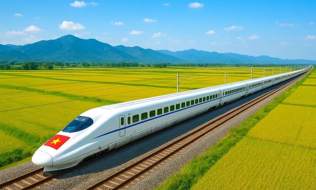 Người dân Hà Nội muốn đi tàu cao tốc Hà Nội - Quảng Ninh 23 phút cần tới đâu? Tàu đi qua những ga nào?