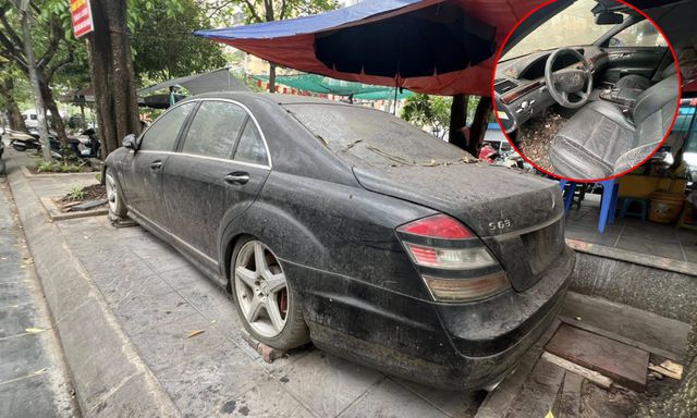 Vụ xe sang Mercedes bị “bỏ quên” 10 năm trên vỉa hè Hà Nội: Công an thông tin bất ngờ