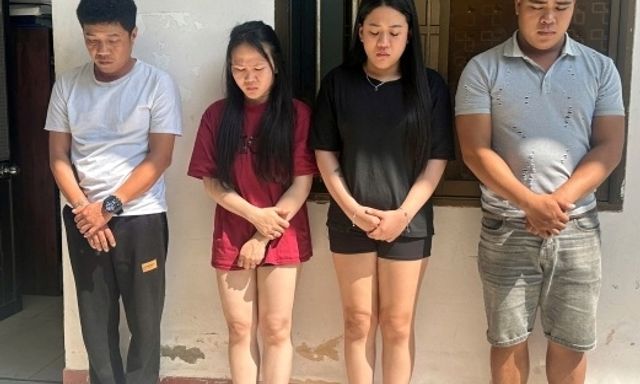 Tạm giữ hình sự 4 đối tượng thực hiện hành vi phi pháp trên chiếc xe Xpander