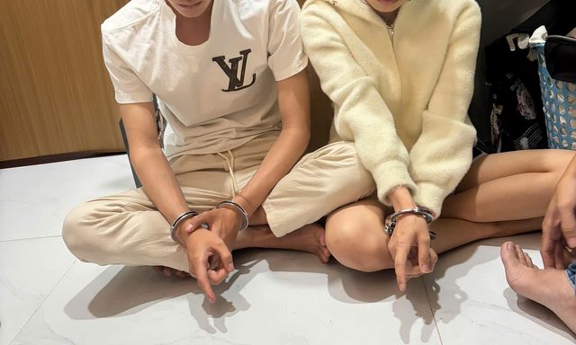 Kiểm tra nơi ở, bắt Lê Dạng Ngân SN 2003 và Ngô Quốc Bảo