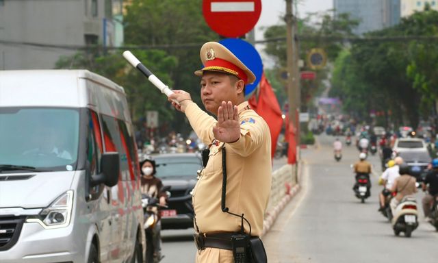 Công an Hà Nội thông báo: Sẽ tạm cấm nhiều tuyến đường trong ngày 28/4