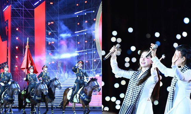 40.000 khán giả phủ kín sân Mỹ Đình, hô vang “Tự hào là người Việt Nam”