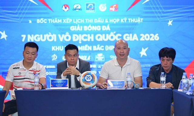 Ra mắt Giải bóng đá 7 người Vô địch Quốc gia 2026
