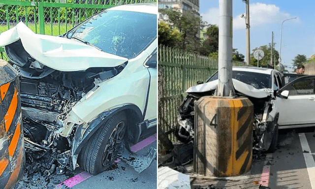 Ô tô mất lái đâm vào cột đèn khiến con gái 2 tháng tuổi tử vong, cha khóc nghẹn: 