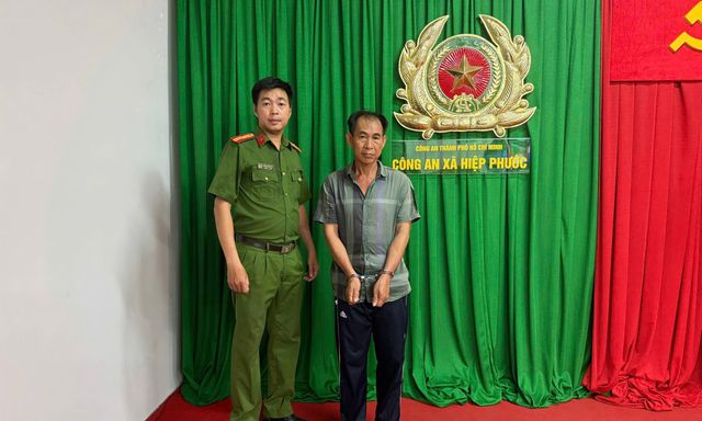 Bắt đối tượng Trần Tấn Hạ SN 1974
