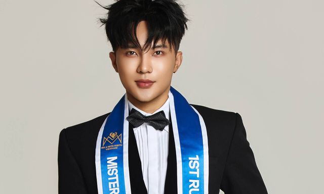 David Trầm đoạt danh hiệu á vương 1 Mister Majestic Vietnam 2026