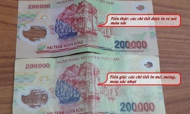Tiền giả 200 nghìn đồng xuất hiện trở lại, tất cả người dân cần đặc biệt cảnh giác