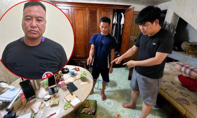 Bắt thầy giáo tiểu học Lương Viết Mạnh buôn ma túy