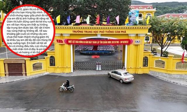 Vụ giám thị gợi ý thí sinh cho bạn xem bài thi tốt nghiệp ở Quảng Ninh: Kỷ luật 3 giáo viên