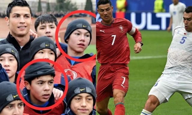 Ronaldo bị “quây” bởi đám trẻ con và cuộc hội ngộ đặc biệt ở World Cup 2026