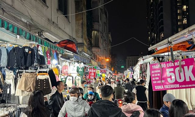 Khu chợ từng là 