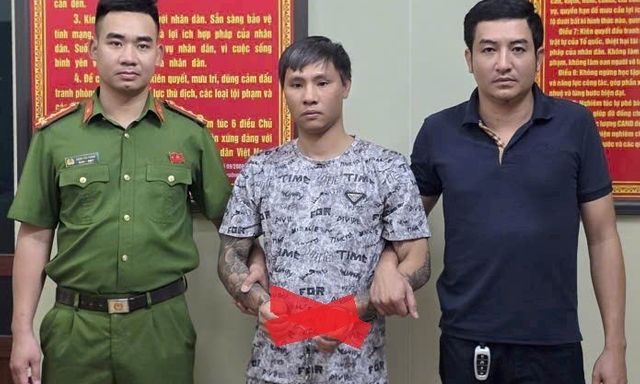 Bắt giữ đối tượng Nguyễn Thế Khang, SN 1990