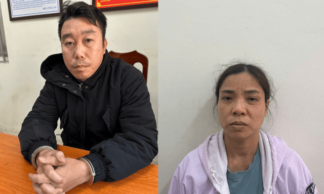 Bắt giữ Phạm Thị Oanh SN 1980 và 3 người đàn ông