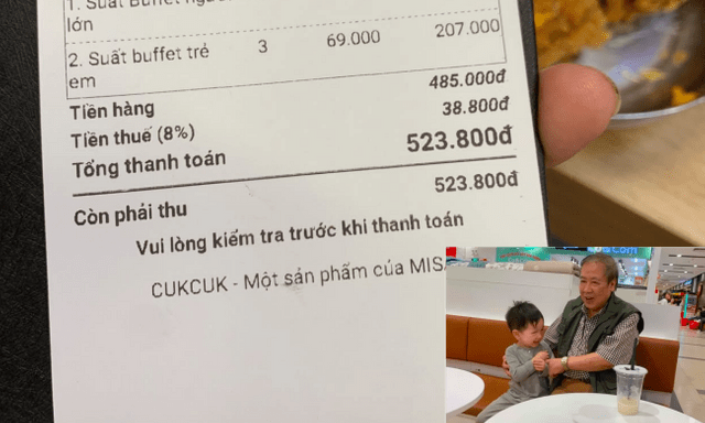 Quan sát thấy cụ ông chỉ ăn vài miếng trong bữa buffet ở Hà Nội, quản lý đưa ra lời đề nghị bất ngờ 