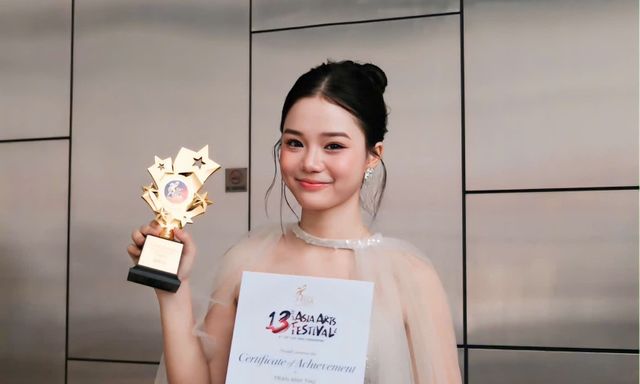 Anh Thư giành giải Vàng tại Asia Arts Festival 2026