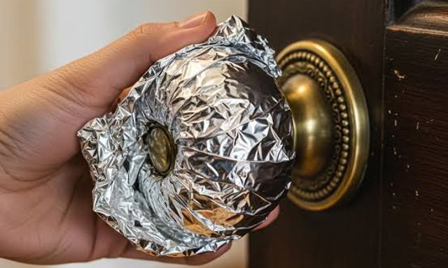 Vì sao nhiều gia đình bọc giấy bạc quanh tay nắm cửa? Sự thật phía sau mẹo đang lan truyền