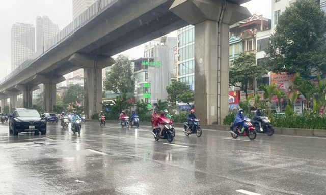 Tin mới về đợt mưa to kéo dài trong nhiều ngày tới ở Bắc Bộ