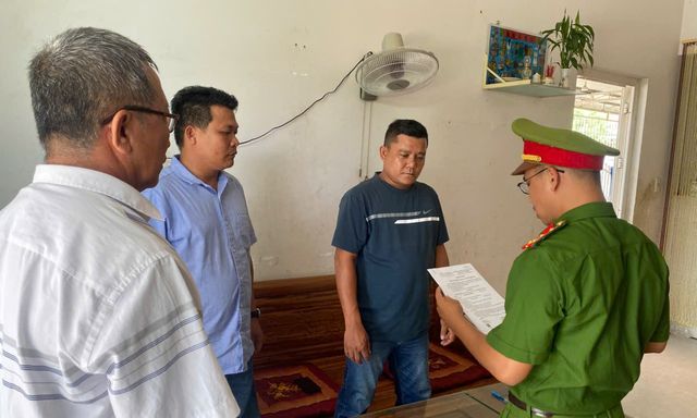 Quyết định khởi tố hình sự chủ cơ sở cà phê Nguyễn Thanh Bình SN 1984