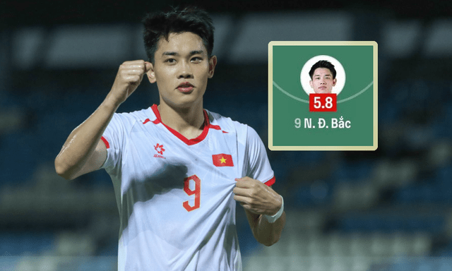 Đình Bắc nhận điểm “dưới 6” từ trang web quốc tế dù Việt Nam thắng 3-0 Indonesia, điều gì đã xảy ra?