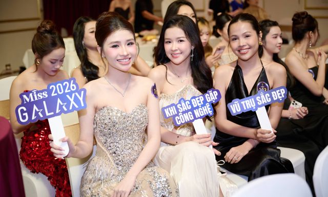 Nhiều thí sinh 2k7, 2k8 gây ấn tượng tại vòng sơ khảo Miss Galaxy Vietnam 2026