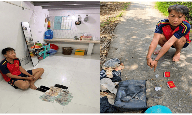 Bắt nhanh Trần Văn Hoàng SN 2003, thu hồi nhiều tài sản có giá trị