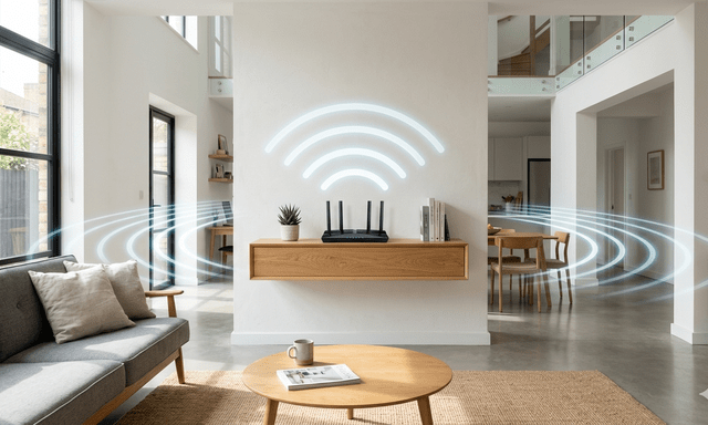 Vì sao wifi trong nhà ở rất gần nhưng tín hiệu lại yếu hơn của hàng xóm?
