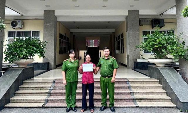 Đặng Thị Tâm SN 1982 đã về nước đầu thú